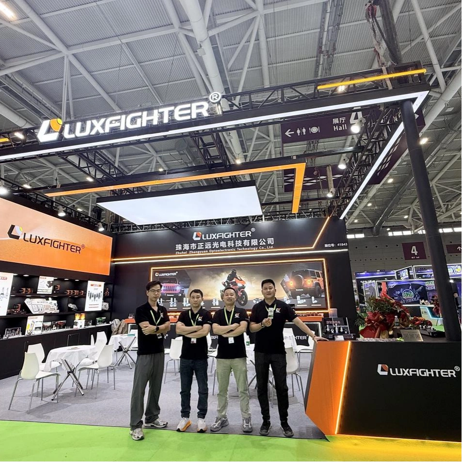 LUXFIGHTER 2026 Shenzhen Jiuzhou Auto Expo मध्ये प्रीमियम LED लाइटिंग सोल्यूशन्स शोकेस करते