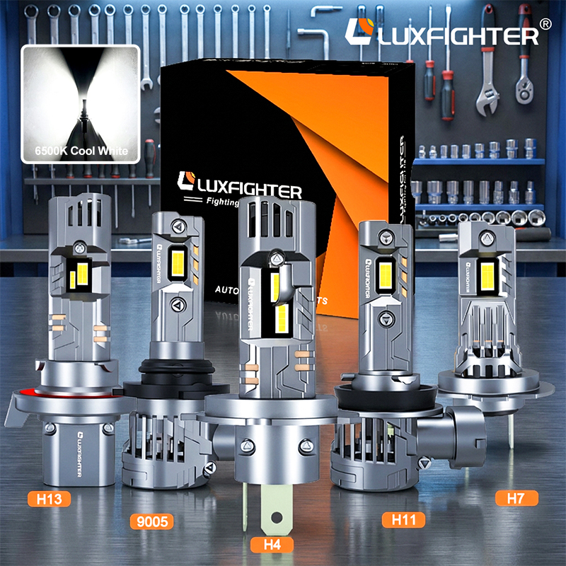 एलईडी हेडलाइट्स पॉवर-सेव्हिंग किंवा पॉवर-हँगरी आहेत? Luxfighter कार दिवे हे सर्व एकाच वेळी स्पष्ट करतात